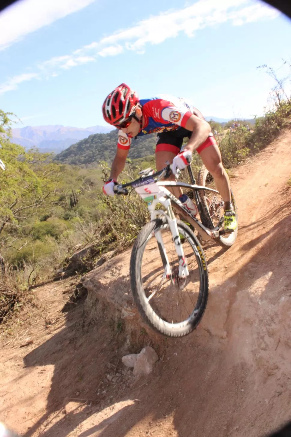 GRAN MOMENTO. Raúl Pelegrina se consagró en la categoría Sub 21. foto raul carranza