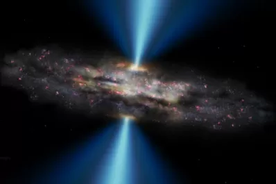 Hallan un agujero negro capaz de absorber una galaxia
