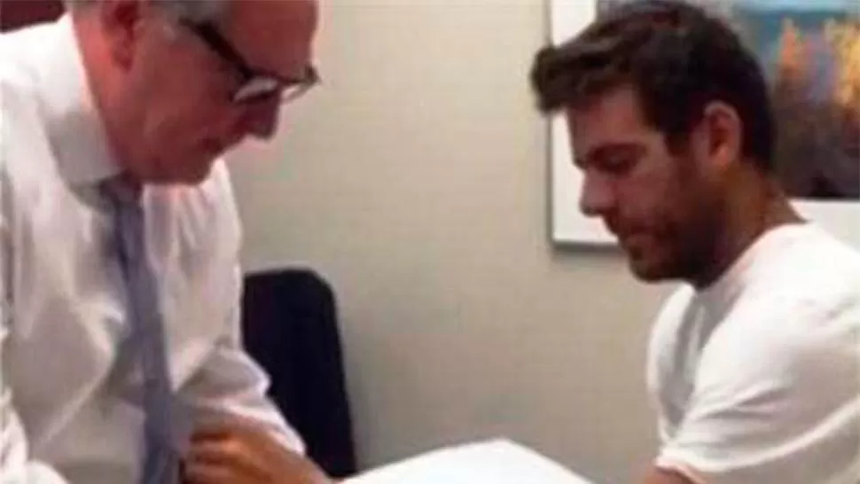 FINAL DE UNA ETAPA. Cuando su futuro aún es una incógnita, Del Potro decidió no seguir con Davín y Orazi.
FOTO DE ARCHIVO