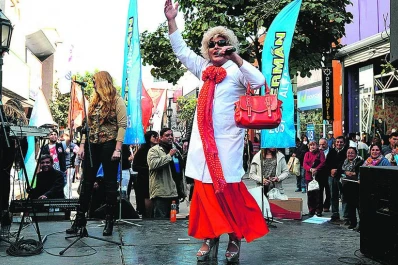 La campaña se hizo sentir en el microcentro de San Miguel de Tucumán