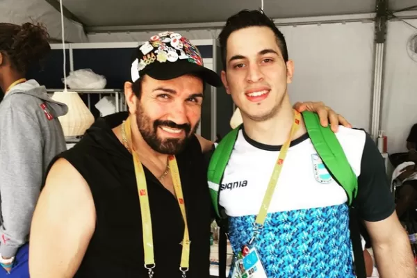 Amargós quiere reír en el podio