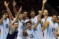 Con el alma, la Selección Argentina de voley ganó el oro ante Brasil