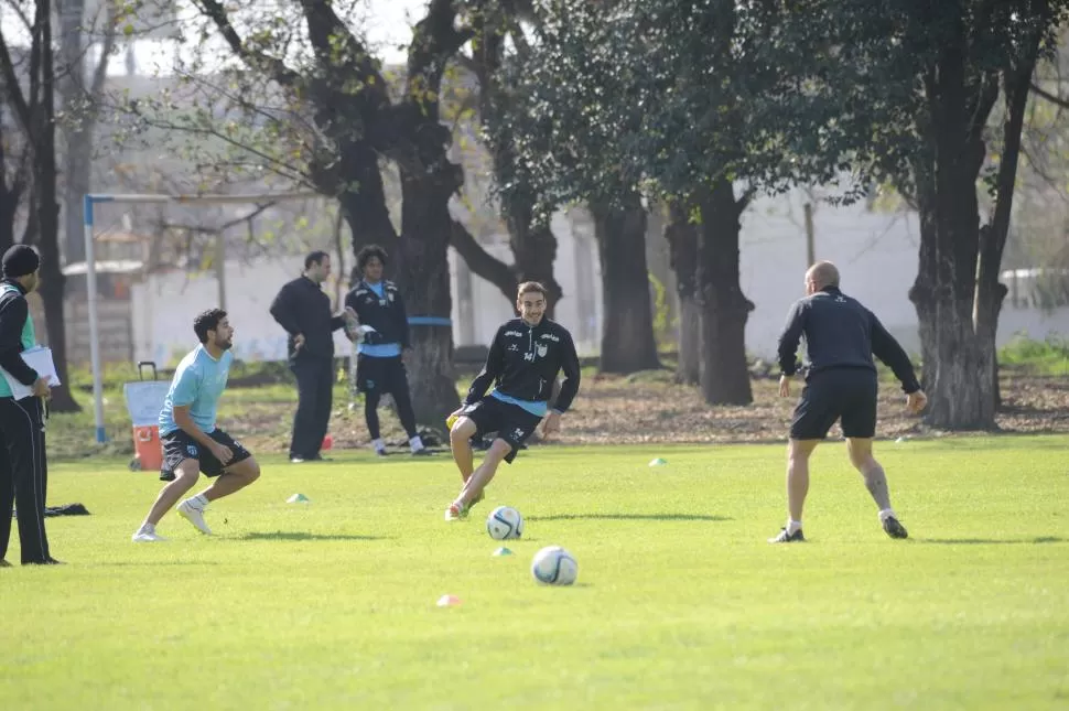 TIENE FE. Molina, pieza clave en la gestión de juego ofensivo de Atlético, viene de dos partidos flojos, pero hoy tiene revancha. la gaceta / foto de héctor peralta