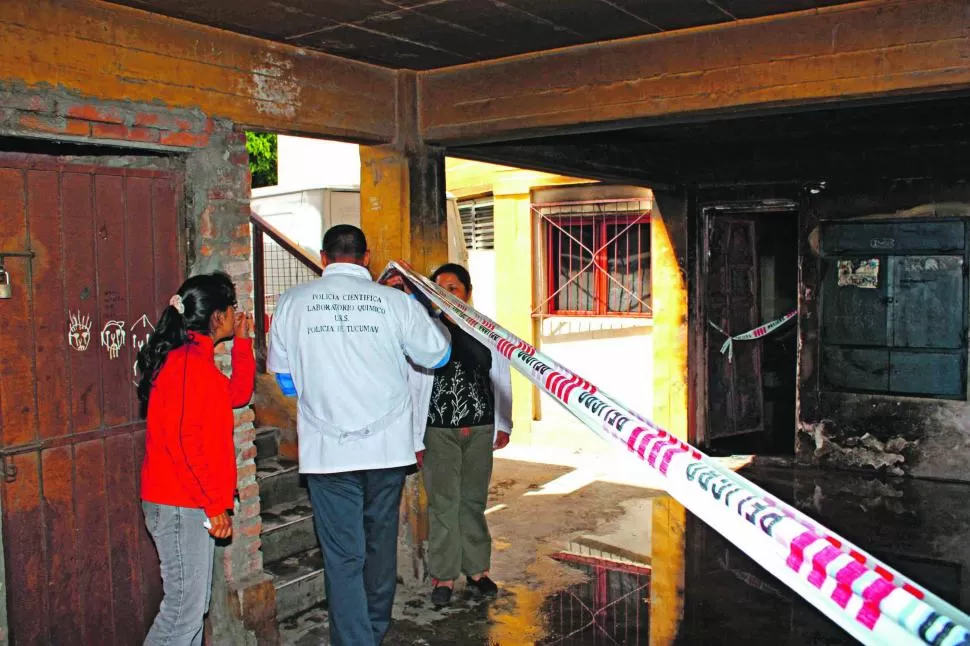 PERITOS. Los especialistas determinaron que Maza había sido asesinado. ARCHIVO