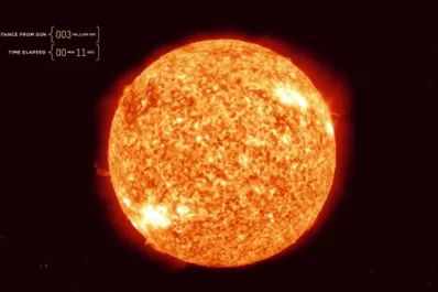 Recorre el Sistema Solar a la velocidad de la luz