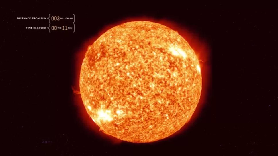 Recorre el Sistema Solar a la velocidad de la luz