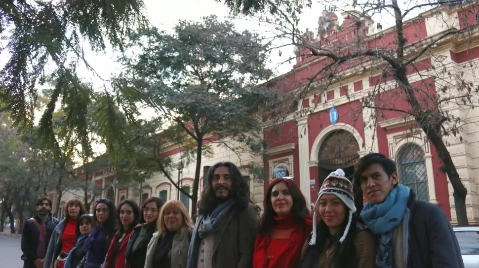 RESPONSABLES. La presentación del archivo contempla una performance con numerosos artistas en el MUNT. GENTILEZA  MUNT / FOTO DE Gabriel Lemme