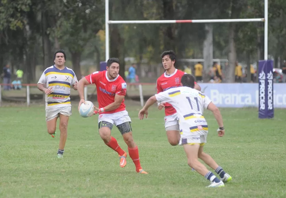 VIDRIERA. “Si quiero ganarme un lugar en el seleccionado tengo que cumplir mi función, que es hacer tries”, explicó. la gaceta / foto de antonio ferroni (archivo)