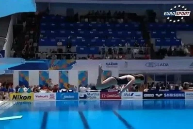 El peor salto de su historia: ¡se sacó un 0!