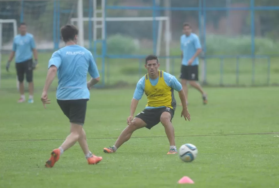 PREPARADO. “Bebé” Acosta demostró que puede jugar en diversas posiciones.  la gaceta / foto de franco vera (archivo)