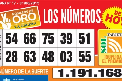 Los Números de Oro de LA GACETA