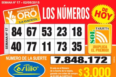 Los Números de Oro de LA GACETA