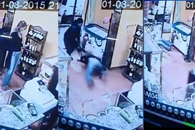Jujuy: registran un violento asalto a una joven adentro de un comercio