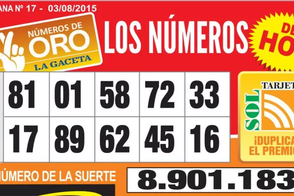 Los Números de Oro de LA GACETA