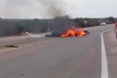 Hay dos muertos por un accidente aéreo, en La Rioja