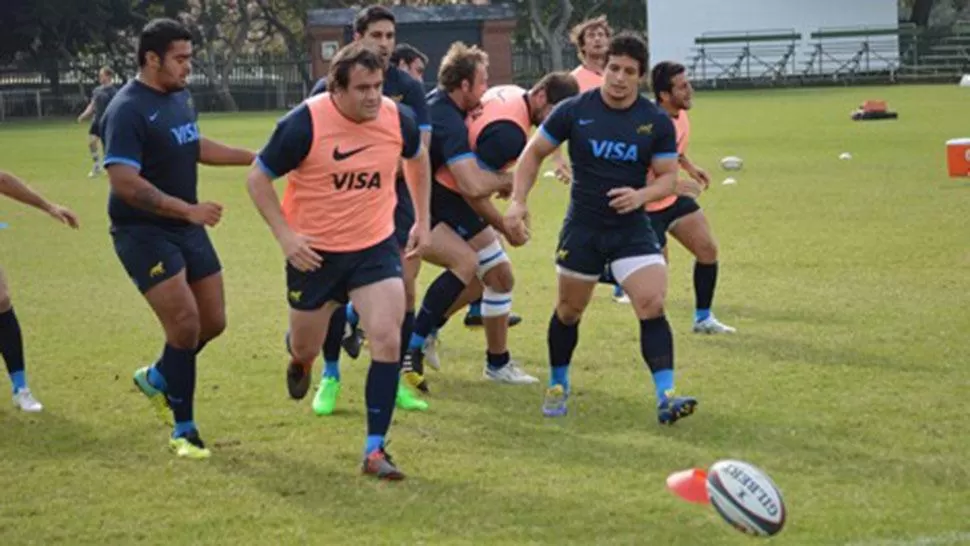 EN LA BÚSQUEDA. Ayerza y el resto de Los Pumas quieren quedar terceros. (UAR.COM.AR)