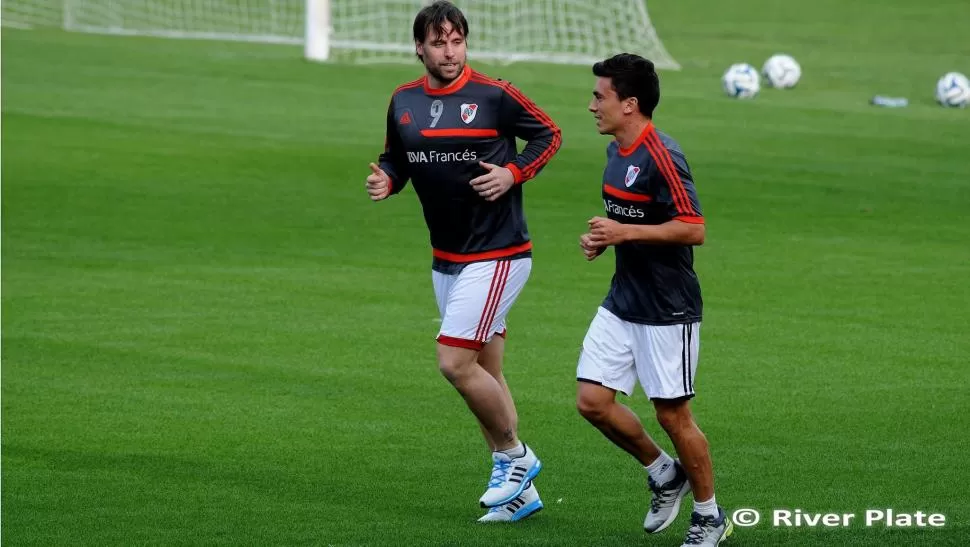 ESPERANZA DE GOL. Cavenaghi viene dulce con la red contraria y ante Tigres tendrá la posibilidad de darle a River la Copa. foto de river plate