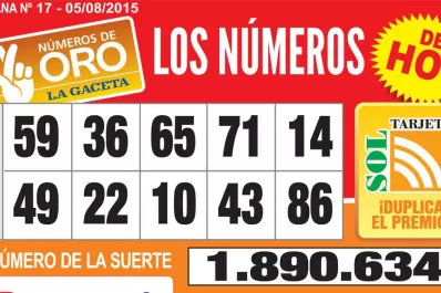 Los Números de Oro de LA GACETA