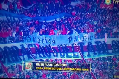 Gracias Panadero, la curiosa bandera de la barra de River