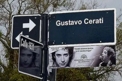 Homenaje: Gustavo Cerati ya tiene una calle con su nombre