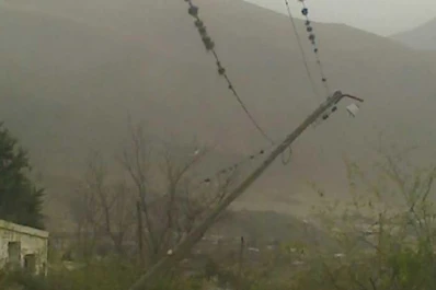 Por fuertes vientos, emiten un alerta meteorológica para el norte del país