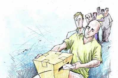 Una fiesta con poca algarabía