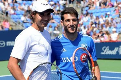 Nacho Piatti se animó al tenis pero... Ni Nadal pudo mejorarlo