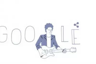 Gracias totales, el doodle con el que Google le rinde un homenaje a Cerati por su cumpleaños