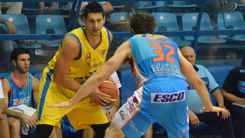 JERARQUÍA. A los 31 años, con experiencia en la elite, en la Liga ACB y en el seleccionado nacional, Sandes podría volver al seleccionado mendocina. FOTO TOMADA DE Prensa LNB