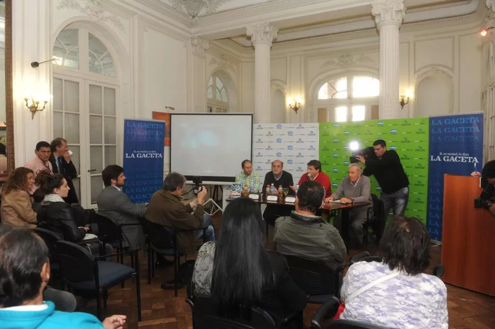 CONFERENCIA. Los organizadores brindaron detalles de lo que será la prueba. la gaceta / fotos de antonio ferroni