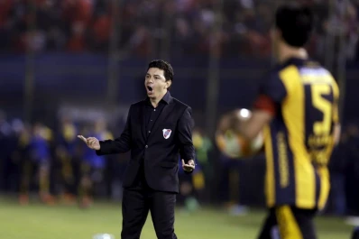 River volvió al país con buenas nuevas, la copa y ambición