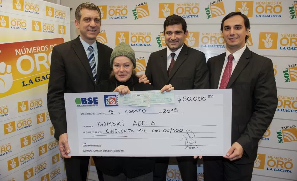 BENEFICIO. Adela es usuaria de Tarjeta Sol y duplicó los $50.000  