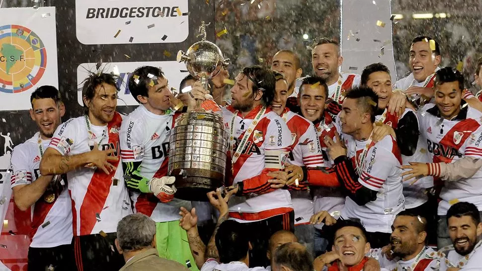 MILLONARIO DE TROFEOS. La Conmebol validó torneos y River fue uno de los beneficiados.
FOTO DE ARCHIVO