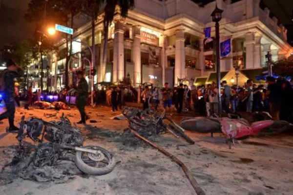 Una bomba en la capital de Tailandia deja 27 muertos y 78 heridos