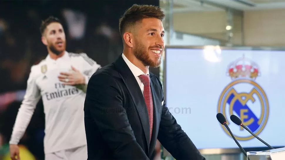 FELIZ. El sevillano se mostró sonriente y orgulloso de seguir conduciendo el vestuario del Madrid. FOTO TOMADA DE REALMADRID.COM