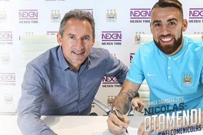 Otamendi ya es jugador de Manchester City