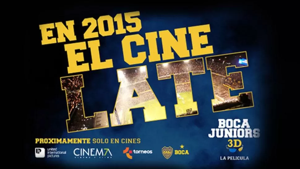¡Se viene la película de Boca!