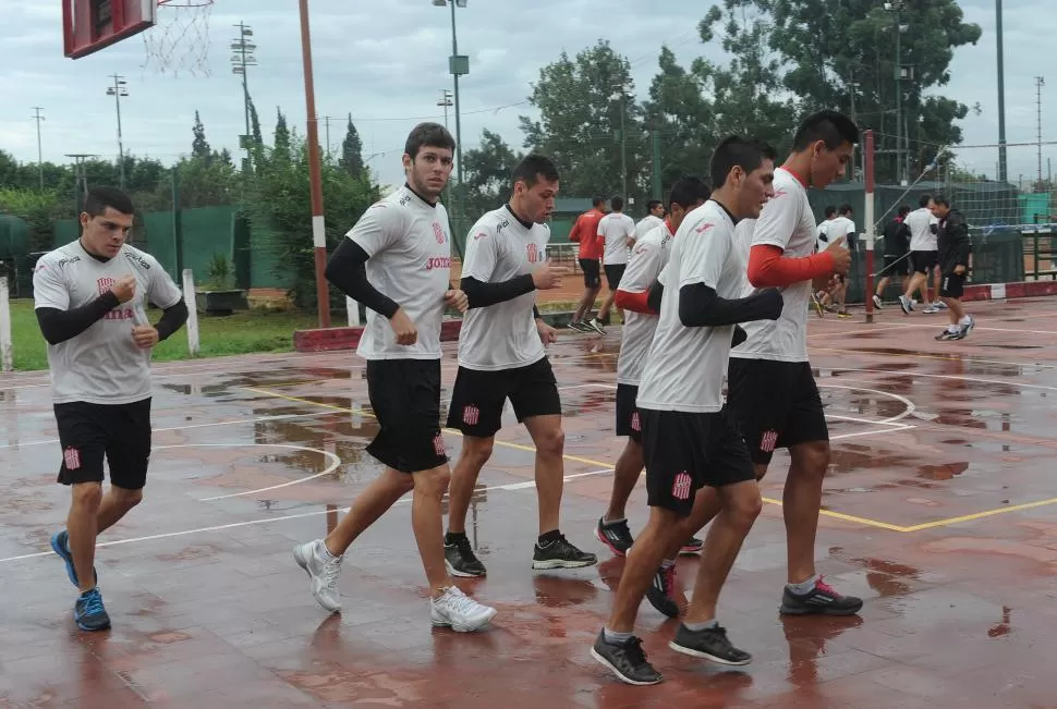 EL DEBUT. Germán Riera tuvo la posibilidad de ser titular en los amistosos de pretemporada frente a Atlético. la gaceta / foto de antonio ferroni (archivo)