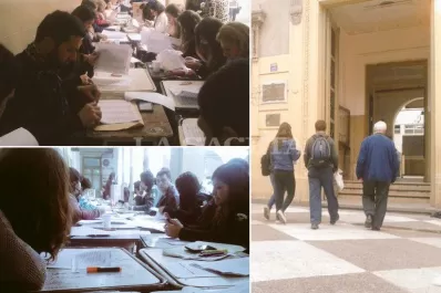 Llevan los votos desde su casa para evitar perderse en el cuarto oscuro