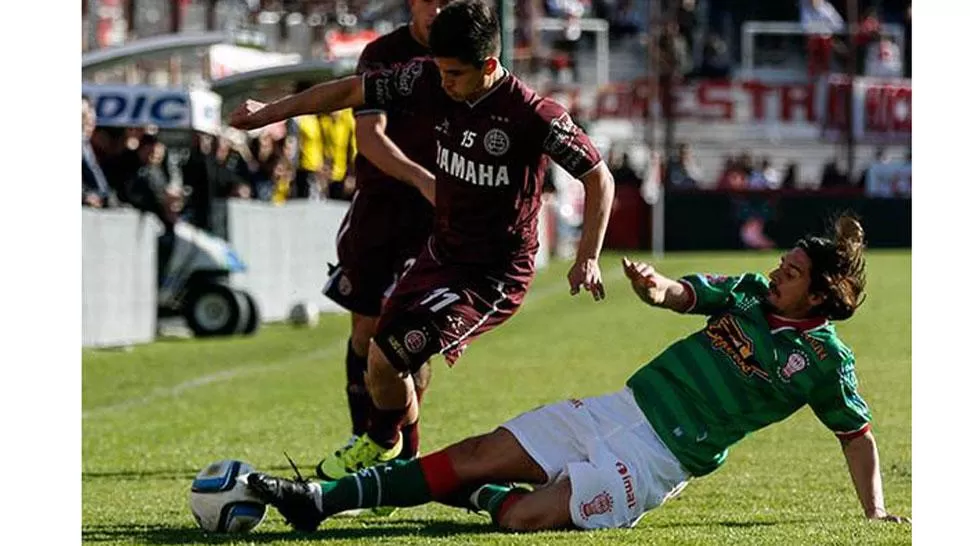 NO PUDO SER. Lanús y Huracán se quedaron con las ganas. (OVACIÓN.COM)