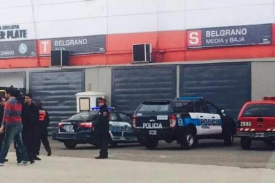 Amenaza de bomba y susto en River