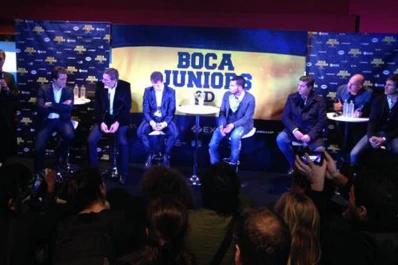 Se presentó la película de Boca