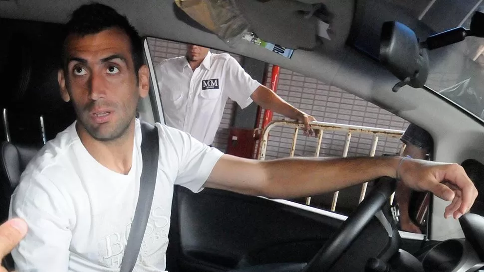 CONGOJA. El mundo futbolístico le brindó su apoyo a Torrico.
FOTO DE ARCHIVO