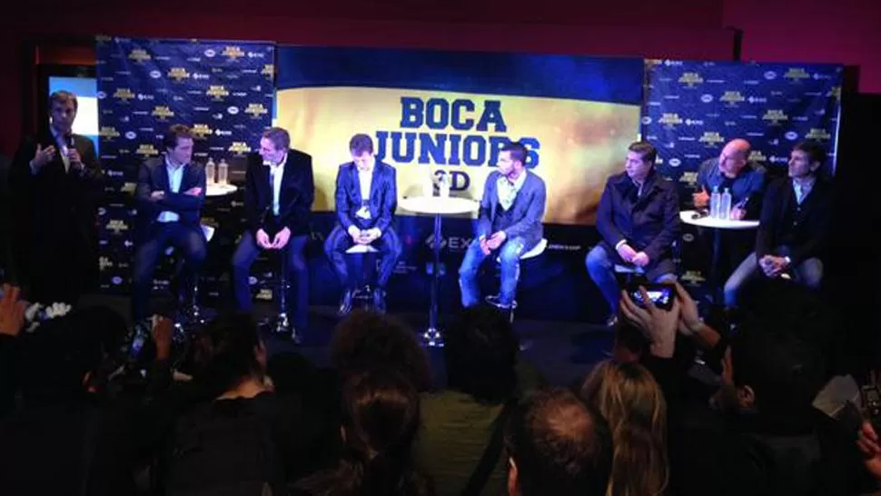 Se presentó la película de Boca