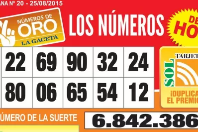 Los Números de Oro de LA GACETA