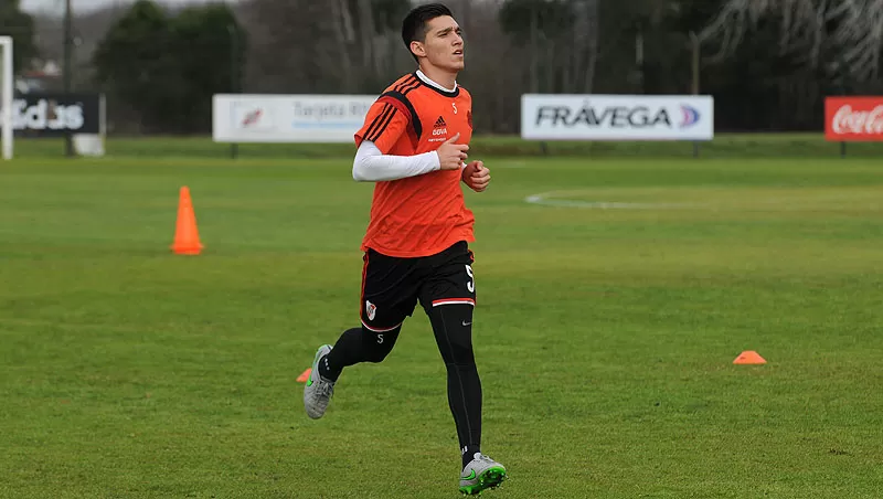 DÍAS INOLVIDABLES. Kranevitter parte hacia España para firmar con el “aleti”, y el próximo lunes se sumará a la Selección. prensa river