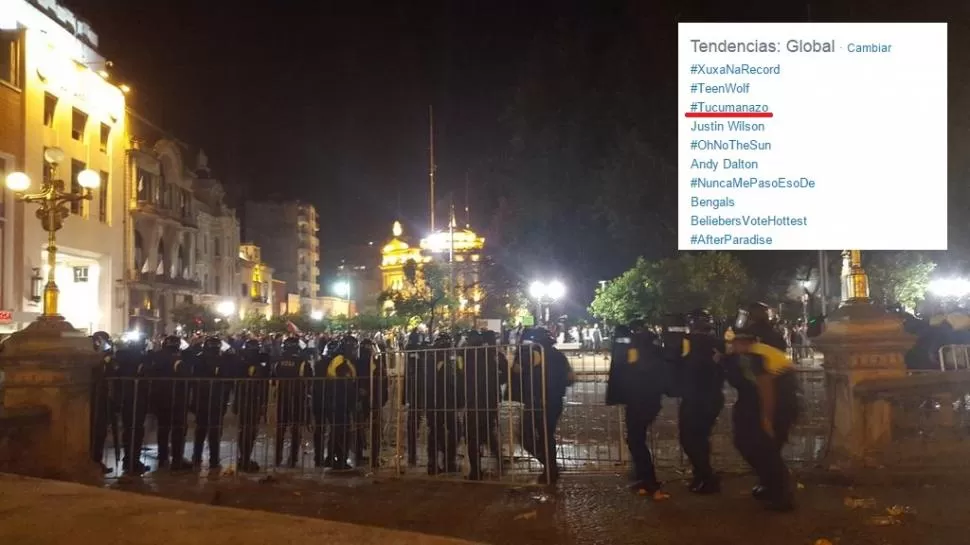 El #Tucumanazo fue tendencia mundial en Twitter