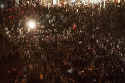 Fueron menos, pero conservaron el ímpetu de las otras marchas