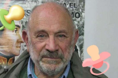 Norman Brisky tuvo gemelas a los 77 años y entró al libro Guinness de los récords