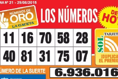 Los Números de Oro de LA GACETA